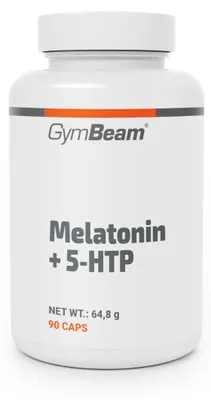 Produktbild von GymBeam - Melatonin + 5-HTP, 90 Kapseln