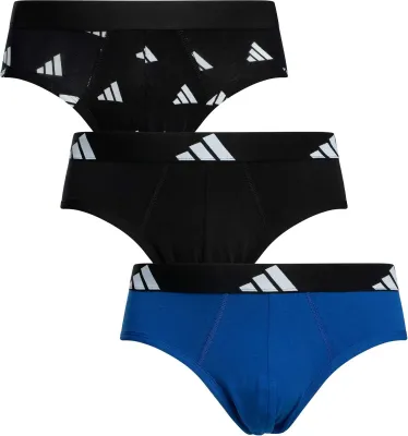 Produktbild von Adidas 3er-Pack Active Flex Baumwoll-Slips, Mehrfarbig M