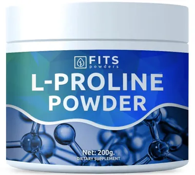 Obrázok produktu pre Prášok L-prolínu, 200 g