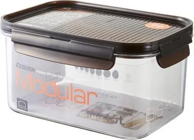 Zdjęcie produktu dla Lock & Lock Bisfree Modułowy słoik do przechowywania żywności 1500ml 19x13.6x10cm