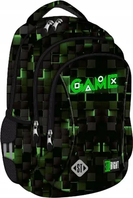 Obrázek produktu pro Batoh se 3 přihrádkami BP26 Green Game