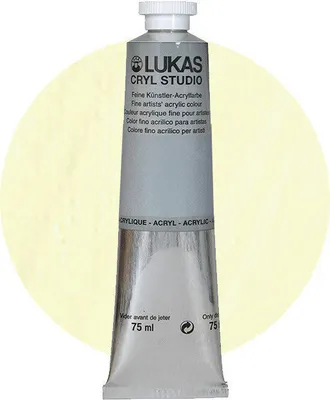 Zdjęcie produktu dla Lukas Cryl Studio Farba akrylowa Pastel Yellow 75 ml 1 szt.