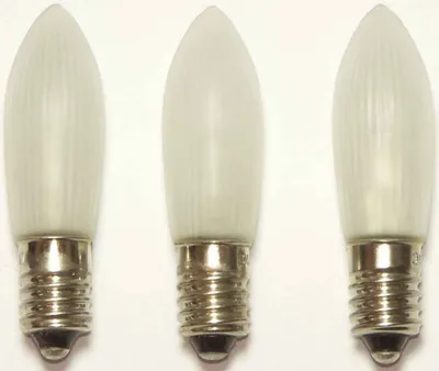 Immagine prodotto di Hellum sostituzione candela ondulata LED opaco 12V 3pcs; 912234