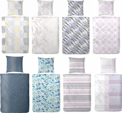 Produktbild von Bettwäsche Winter Biber Feinbiber Baumwolle 135x200 + 80x80 cm  Größe: 2 teilig Design: 17232010-046
