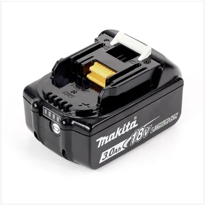 Zdjęcie produktu dla Makita 197599-5, Bateria, Litowo-jonowa (Li-Ion), 3 Ah, 18 V, Czarny, 1 szt.