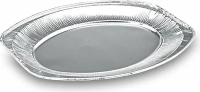 Produktbild von 10x Alu-Catering-Platte Aluminium-Partyplatte Servierplatte 333 x 233 mm