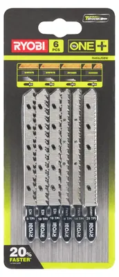Immagine prodotto di Set of 6 special blades for RYOBI One+ RAK6JSBW jigsaw
