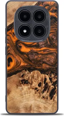 Image de Bewood Housse unique pour Xiaomi Redmi Note 14 Pro Plus 5G - Orange