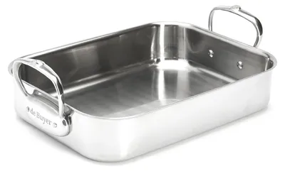 Produktbild von de Buyer AFFINITY, Edelstahl, Edelstahl, Gas, Induktion, 6 Person(en), 406,4 mm, 274,3 mm