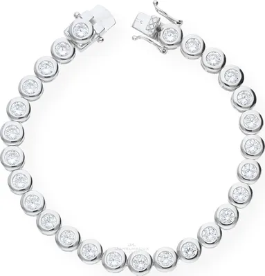 Produktbild von Armband Silber 925 Zirkonia JL10-03-1572 JuwelmaLux 18 cm