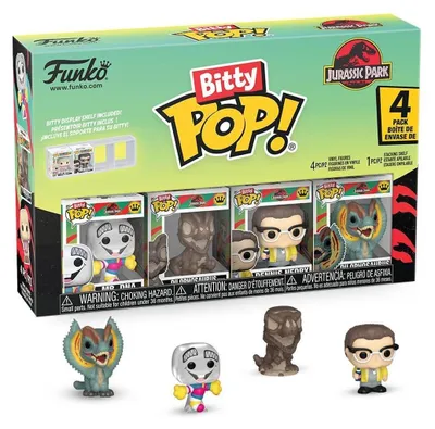 Immagine prodotto di Funko Bitty Pop! Jurassic Park - Mr. DNA, confezione da 4