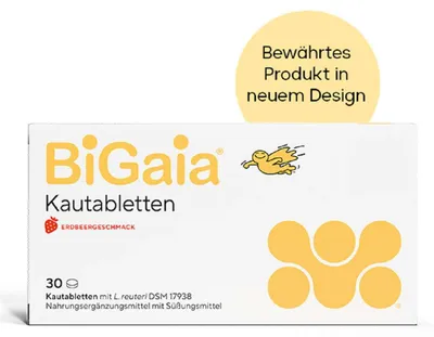 Produktbild von BIGAIA Kautabletten 30 Stück Erdbeergeschmack