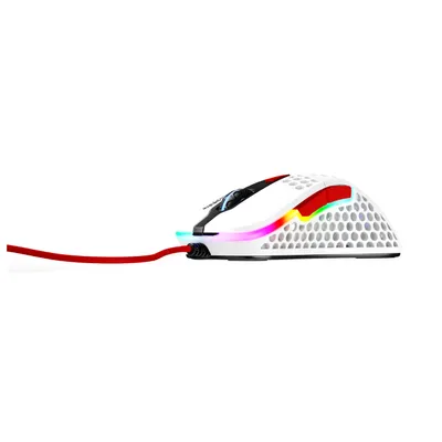 Produktbild von CHERRY XTRFY M4 Tokyo, rechts, Optisch, USB Typ-A, 16000 DPI, Weiß