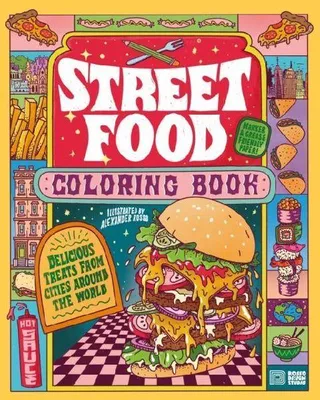 Produktbild von Street Food Coloring Book