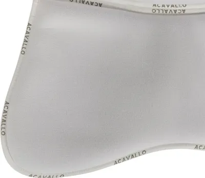 Produktbild von Acavallo Memory Foam Half Pad, Farbe:White, Größe:3