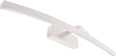 Produktbild von LED Spiegelleuchte IP44 4100 K neutralweißes Licht 930 lm 50 cm breit Weiß länglich Wandleuchte Bad