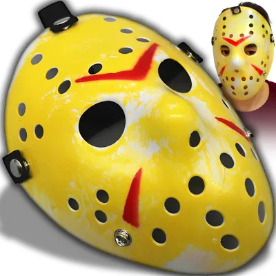 Produktbild von Halloween Maske Freitag Der 13 Jason The Purge Horror Verkleidung Kostümspiele Horrormaske Cosplay Fasching Karneval Party für Herren Damen Retoo