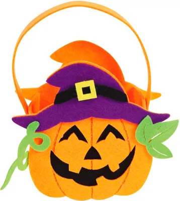 Produktbild von Halloween Kürbis Hexe als Goodie Bag