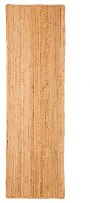 Obrázok produktu pre MY-RUG Jutový koberec, Nitin, 200x80, zo 100% juty, ručne tkaný, prírodný materiál, boho štýl, obojstranný, bežec