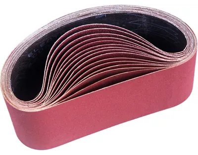 Productafbeelding van Schuurbanden, 100 x 610 mm, set van 15 stuks, korrelgrofte 80/120/150/240/400, geschikt voor bandschuurmachines