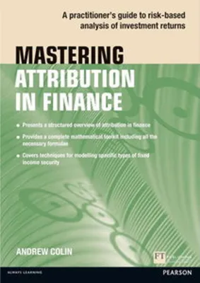 Obrázok produktu pre Mastering Attribution in Finance