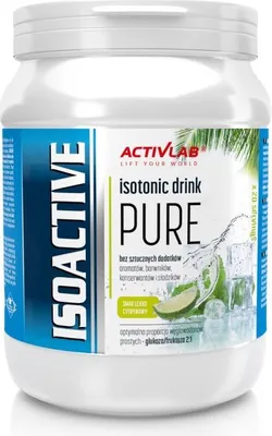 Produktbild von Activlab ISOACTIVE Isotonic Drink PURE 680g, optimale Zusammensetzung aus Elektrolyten, Mineralstoffen, Kohlenhydraten und B-Vitaminen