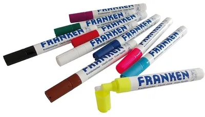 Produktbild von Kreidemarker 2-5mm farbig sortiert VE=10 stück