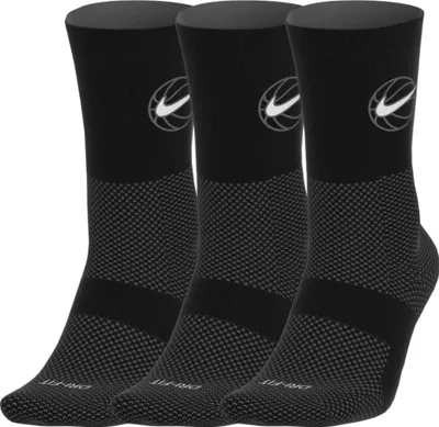 Immagine prodotto di Nike U Nk Crew Everyday Bball 3Pr Nero/Bianco S