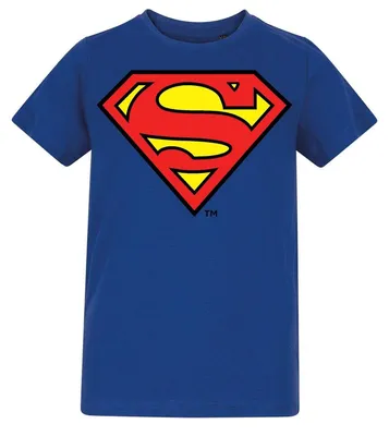 Image de Superman - T-shirt pour enfant, en coton, modèle GT57103 (taille 116) (bleu)