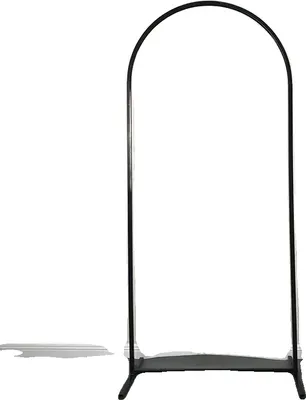 Productafbeelding van Metaalboogframe, duurzame constructie, diverse kleurmogelijkheden, zwart, 60 cm x 147 cm