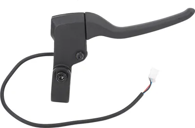 Image de Levier de frein pour scooter électrique, poignée de frein pour scooter électrique en alliage d'aluminium, flexible Courte distance de freinage pour les cas d'urgence (gauche)