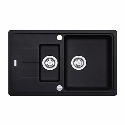 Produktbild von Franke Küchen-Spüle Basis BFG 651-78 (114.0301.345) - Fragranit Onyx