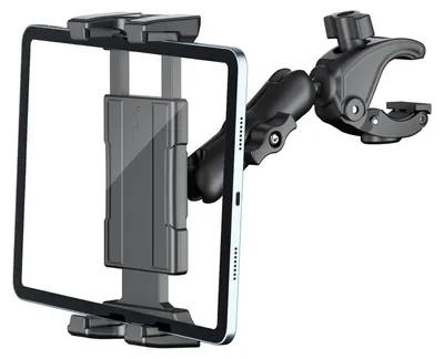 Produktbild von Tablet Halterung für Mikrofonständer und Laufband, 360° verstellbar, für 5-13 Zoll Geräte
