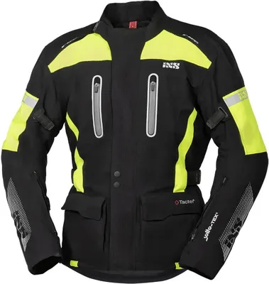 Produktbild von iXS Pacora-ST Textiljacke Herren schwarz / fluo-gelb M