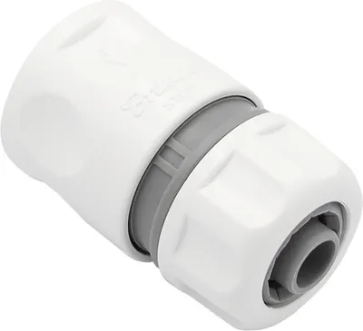 Zdjęcie produktu dla Złączka wtykowa PVC 1/2" 13 mm do węża z ogranicznikiem przepływu wody