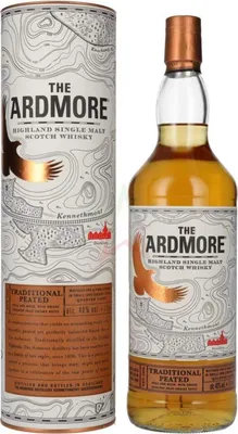 Immagine prodotto di The Ardmore TRADITIONAL PEATED Highland Single Malt Scotch Whisky 40 % 1,00 lt.