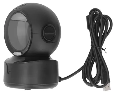 Produktbild von Desktop-Barcode-Scanner, automatische Erkennung, omnidirektionaler USB-verkabelter 1D-2D-QR-Barcode-Leser für Einzelhandelslager