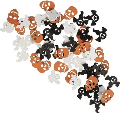 Produktbild von Streudeko - Halloween - aus Holz - 60 Stück