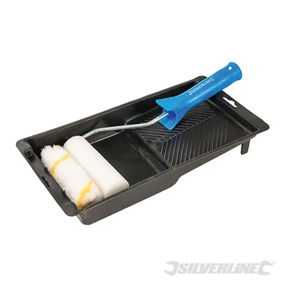 Obrázek produktu pro Silverline - Mini válečky na barvy se zásobníkem na barvy