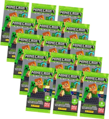 Produktbild von Minecraft 2 Karten Time To Mine - Minecraft Trading Cards (2022) - 15 Booster