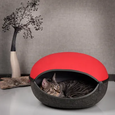 Produktbild von KATZENNEST canada-rot-anthrazit