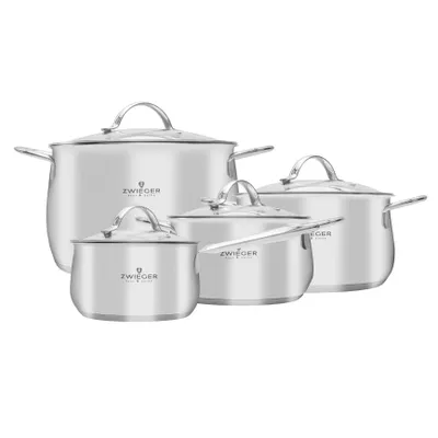 Zdjęcie produktu dla Garnki Zwieger Practi+ 8 elementowy