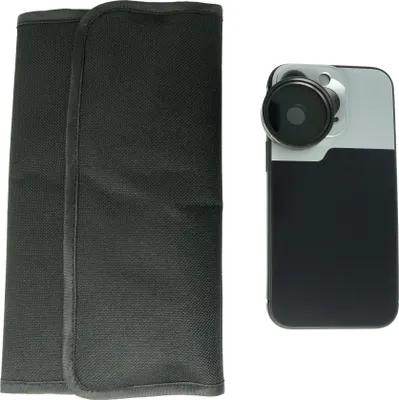 Produktbild von SYSTEM-S ND Filter Set 37 mm Neutraldichte mit Hülle und Tasche für iPhone 13 Pro