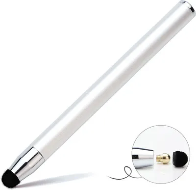 Image de INF Stylet capacitif extensible pour écrans tactiles Blanc