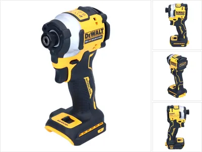 Obrázok produktu pre DeWALT DCF850N-XJ, Rázový skrutkovač, Rukoväť, Čierna, Žltá, Spona na opasok, Otvor na zavesenie, 3250 ot/min, 1000 ot/min