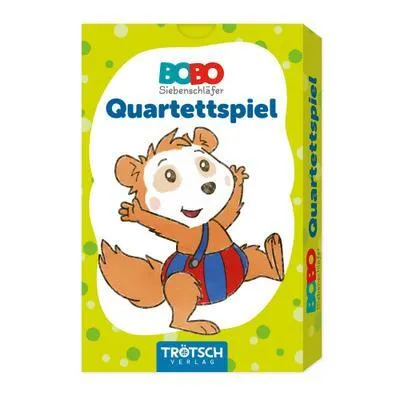 Produktbild von Trötsch Bobo Siebenschläfer Quartettspiel Quartett Spiel