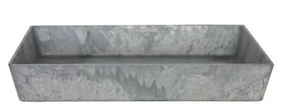 Produktbild von Artstone Untersetzer Ella eckig - 26 x 26 cm - Grau