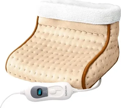 Image de Chauffe-pieds électrique Sencor SUB 0700BE, 3 niveaux de température, Arrêt automatique, Doublure lavable, 100W