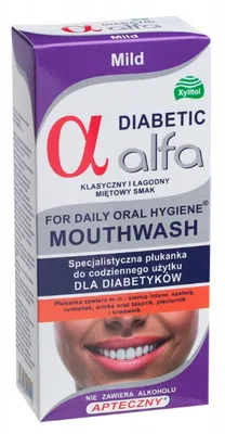 Produktbild von Alfa Diabetikerfreundliche Milde Mundspülung 200ml