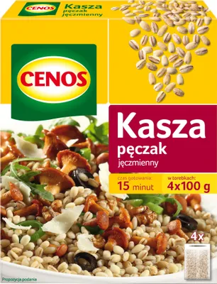 Produktbild von Cenos Gerstengrütze 400 G (4 Beutel)